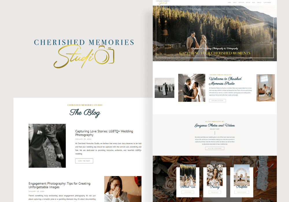 cherished memories studio screenshot